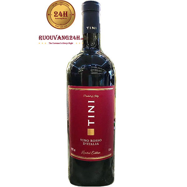 Rượu Vang Tini Vino Rosso D’italia