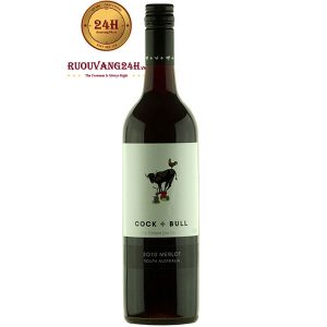 Rượu Vang ÚC Cock + Bull Merlot