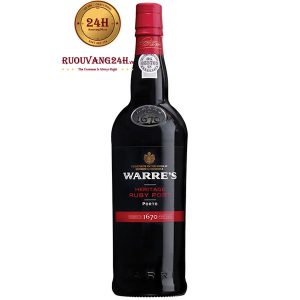 Rượu Vang Warre's Heritage Ruby Tawny Port