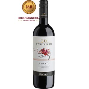 Rượu Vang Zonin 20 Ventiterre Chianti