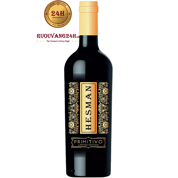 Rượu Vang Hesman Primitivo Limited Edition