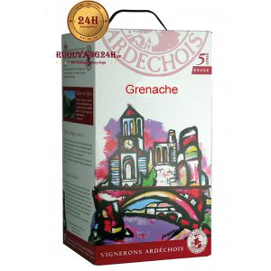 Rượu Vang Bịch Vignerons Ardechois Grenache