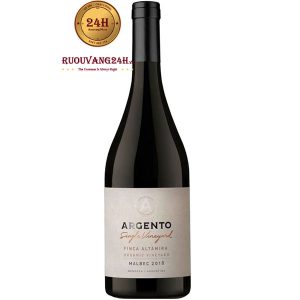 Rượu Vang Bodega Argento Single Vineyard Finca Altamira Malbec