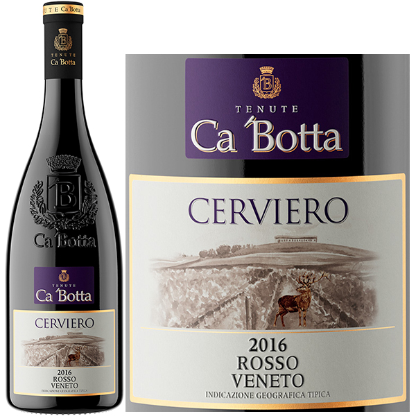 Rượu Vang Tenute Ca' Botta Cerviero Rosso Veneto