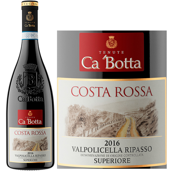 Rượu Vang Tenute Ca' Botta Costa Rossa Valpolicella Ripasso