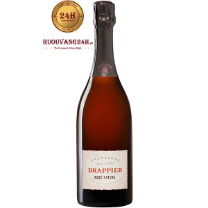 Rượu Champagne Drappier Rosé Nature