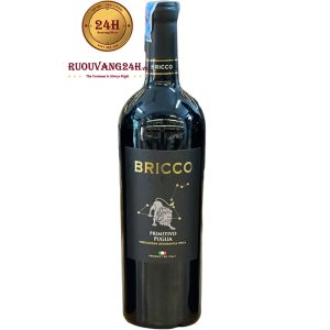 Rượu Vang Bricco Leo Primitivo Puglia
