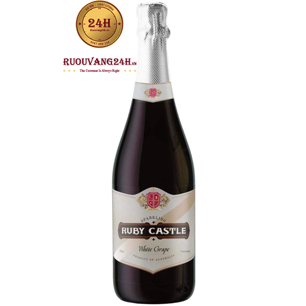 Rượu Vang Nổ Ruby Castle Sparkling White Grape