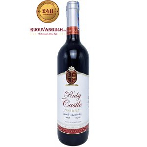Rượu Vang Ruby Castle Shiraz