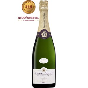 Rượu Champagne Beaumont Des Crayères Grand Chardonnay