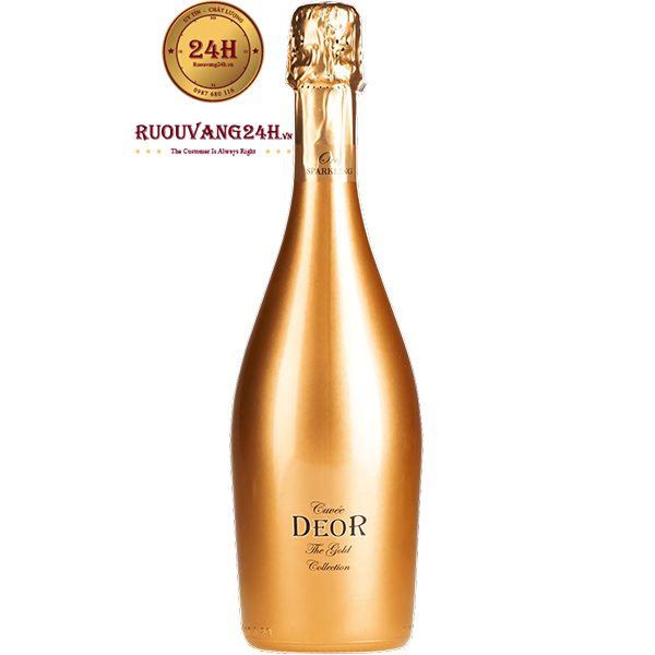 Rượu Sparkling Cuvee Deor The Gold Collection