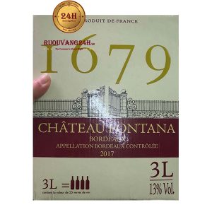 Rượu Vang Bịch 1679 Chateau Fontana