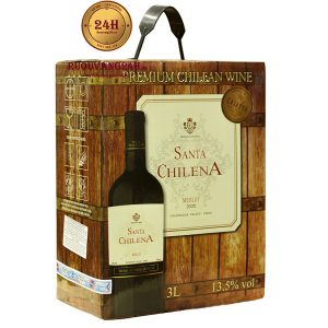 Rượu Vang Bịch Santa Chilena Merlot