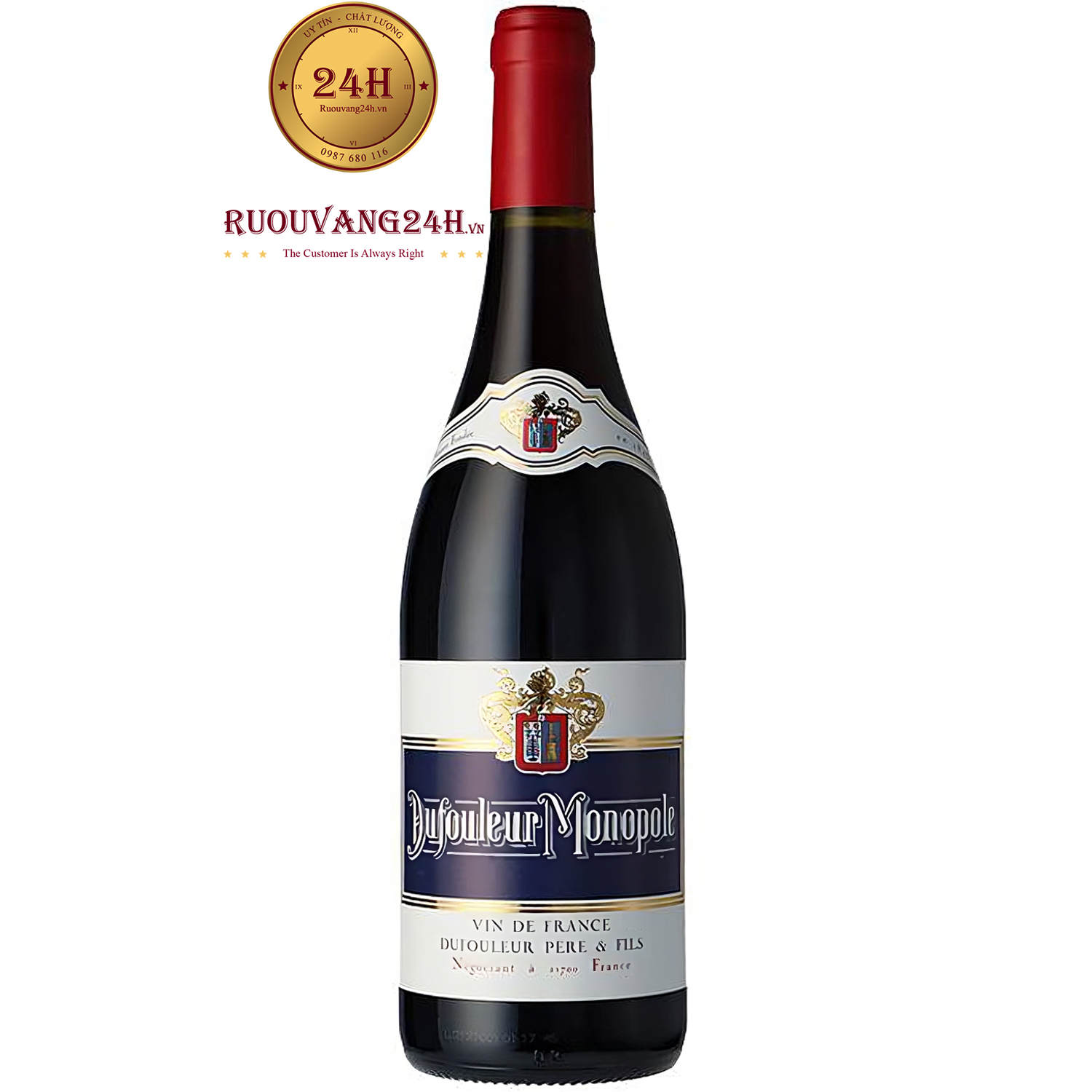 Rượu Vang Đỏ Dufouleur Monopole Vin De France