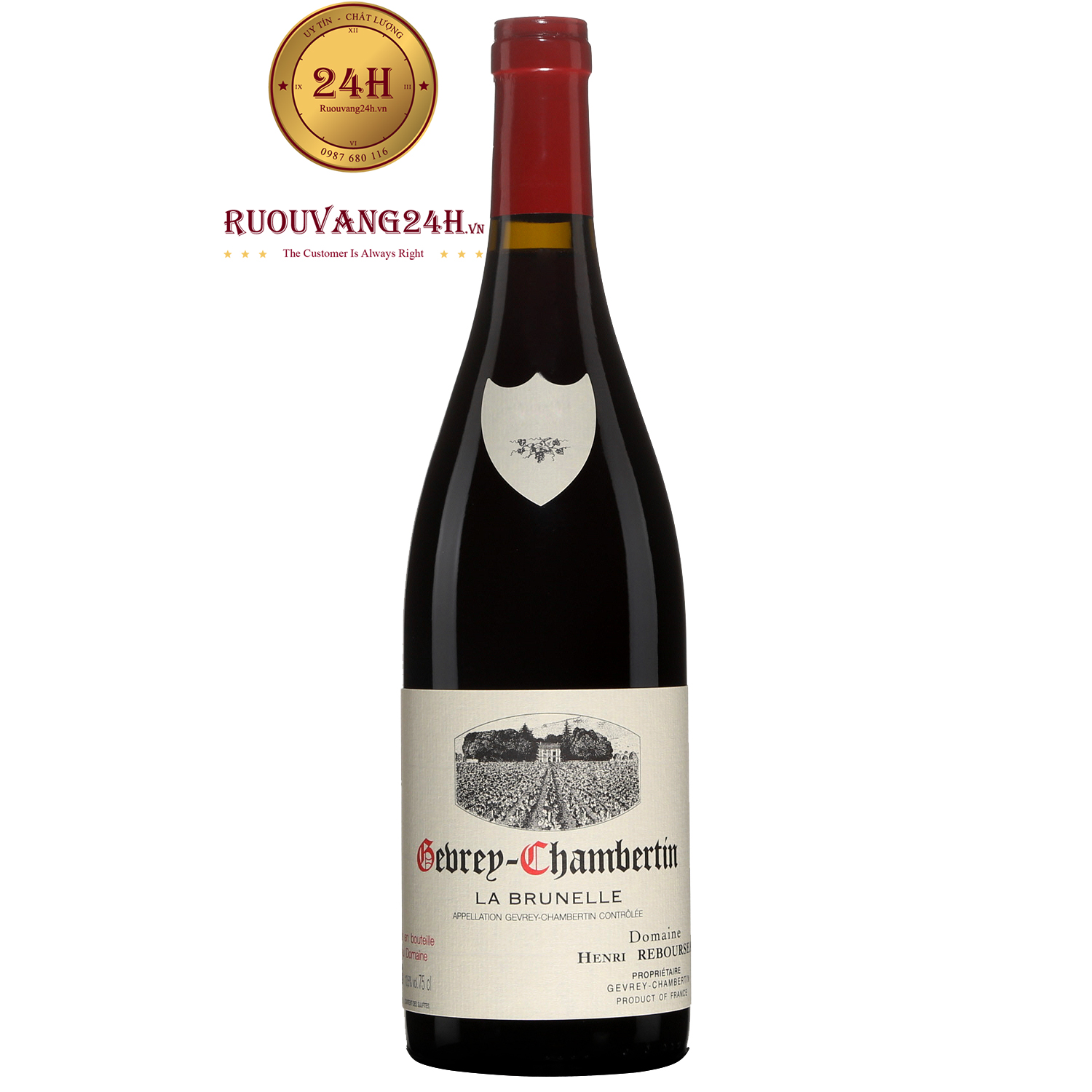 Rượu Vang Domaine Henri Rebourseau Gevrey Chambertin La Brunelle