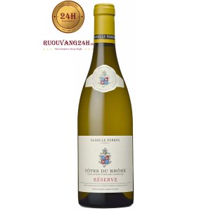Rượu Vang Famille Perrin Côtes Du Rhône Réserve Blanc
