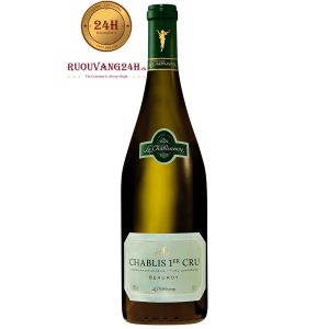 Rượu Vang La Chablisienne Chablis 1er Cru Beauroy