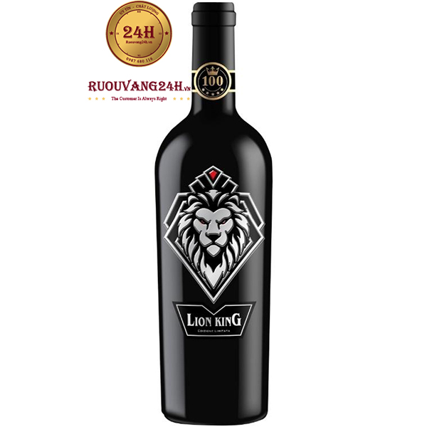 Rượu Vang Lion King Silver Primitivo Del Salento