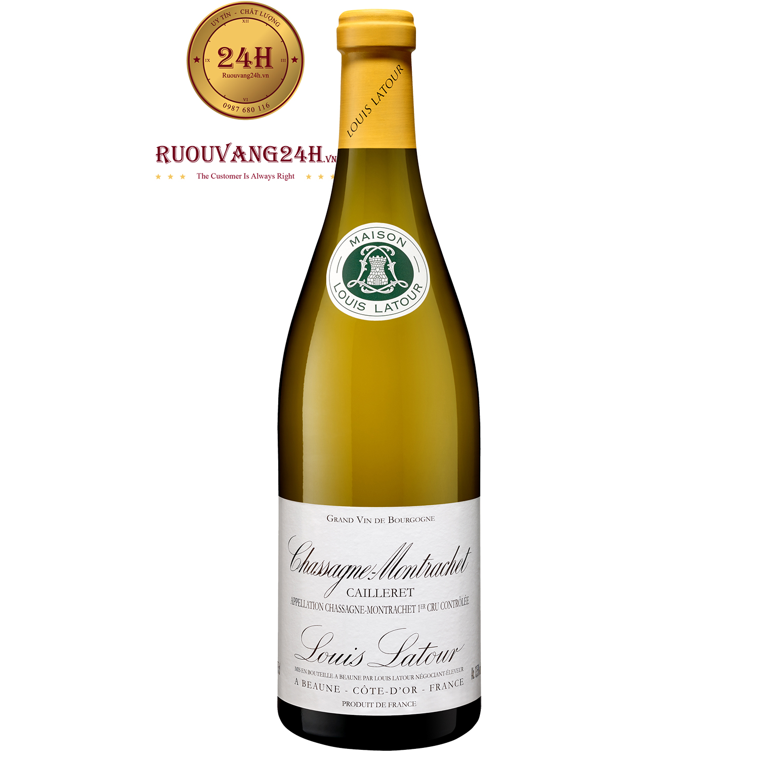 Rượu Vang Louis Latour Chassagne Montrachet Cailleret