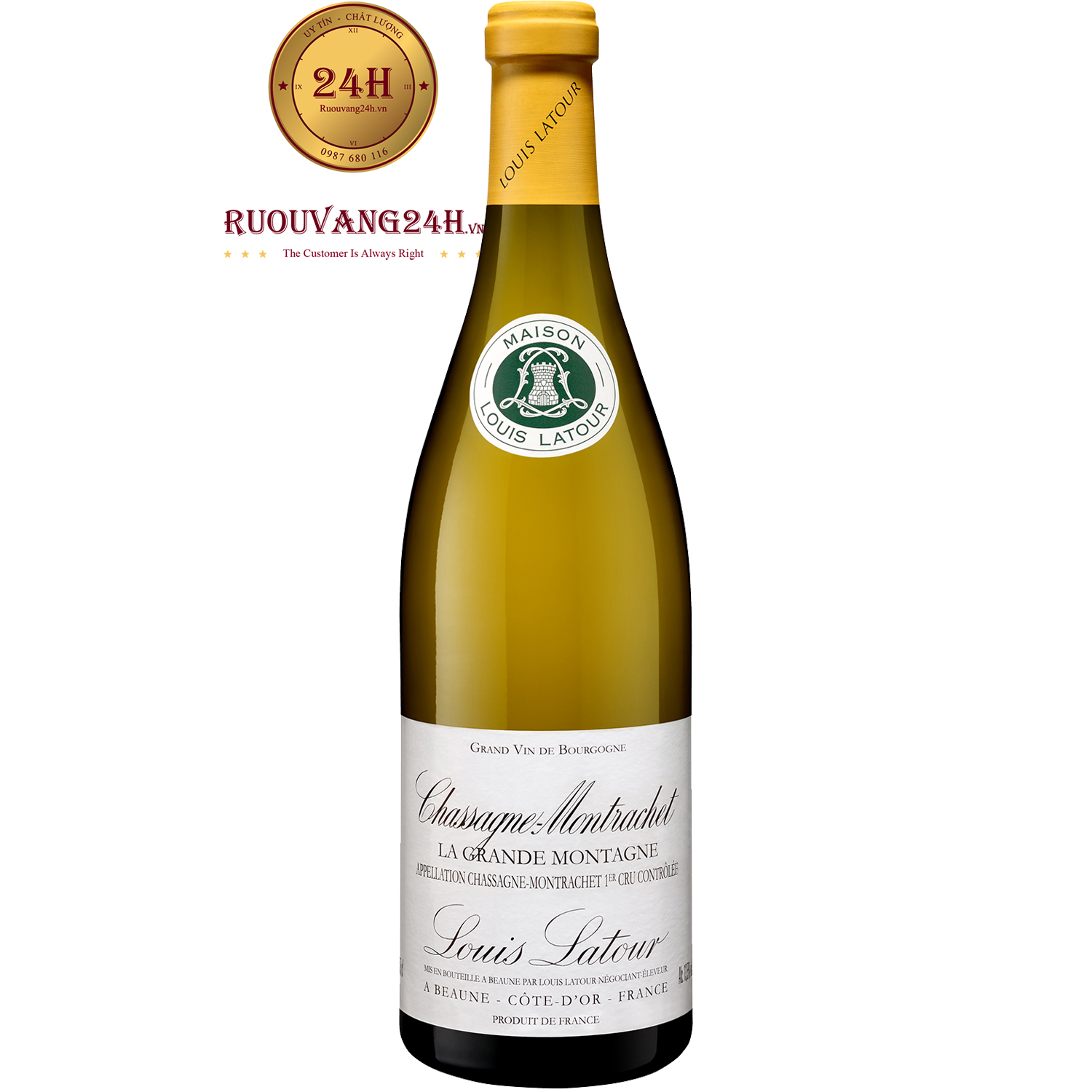 Rượu Vang Louis Latour Chassagne Montrachet La Grande Montagne