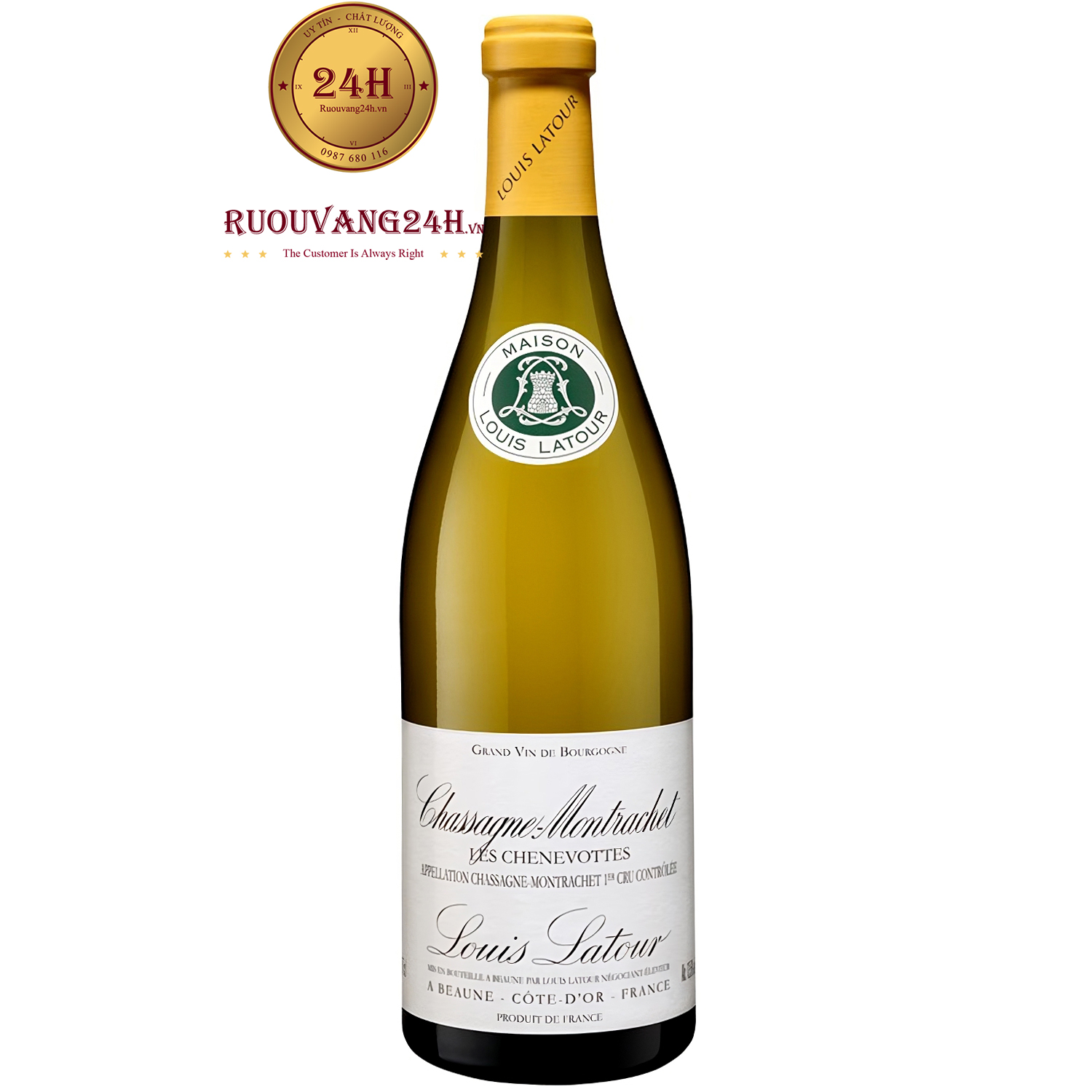 Rượu Vang Louis Latour Chassagne Montrachet Les Chenevottes