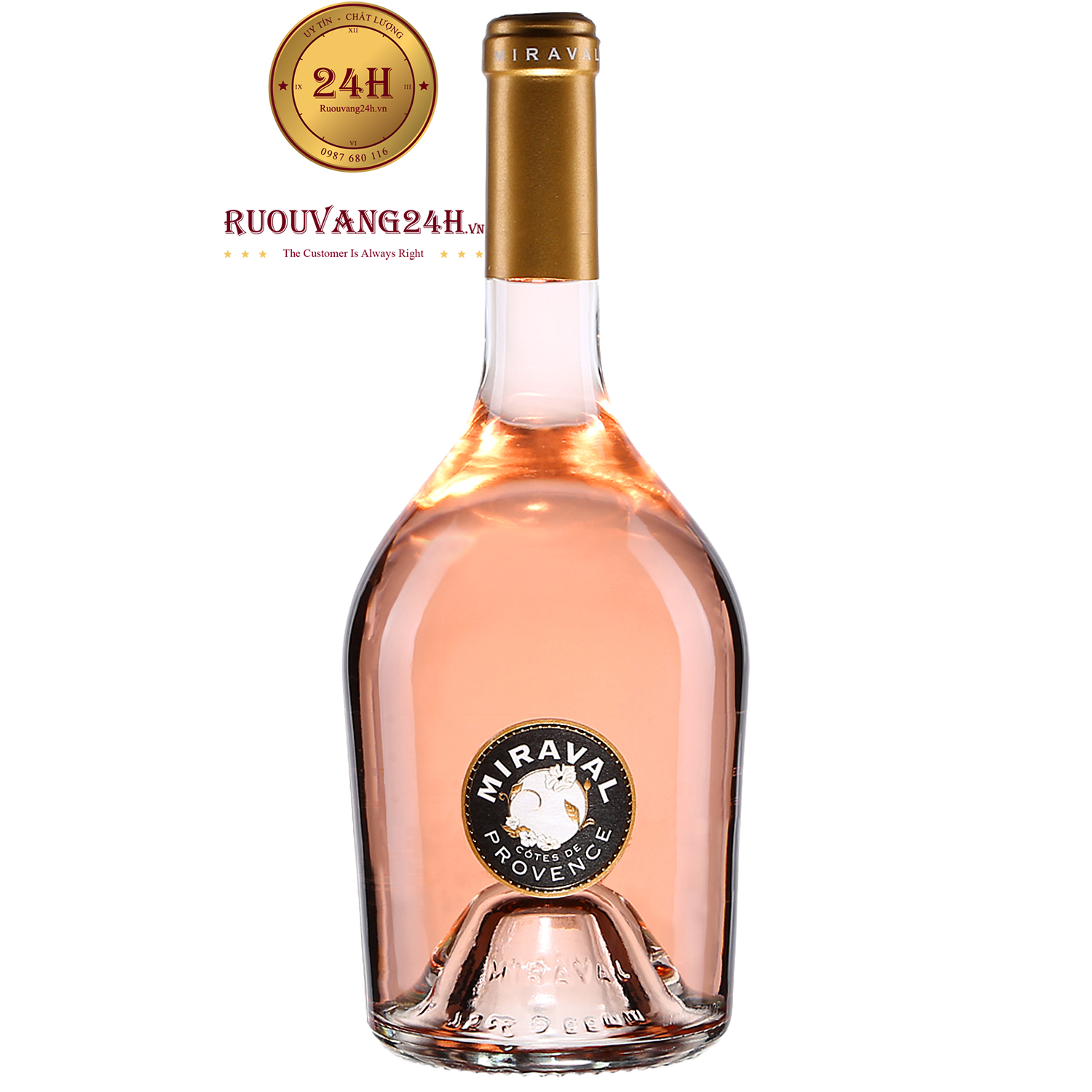 Rượu Vang Miraval Côtes De Provence Rose