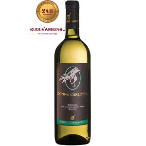 Rượu Vang Terre Di Sangorgone Donna Cariotta Toscano Bianco