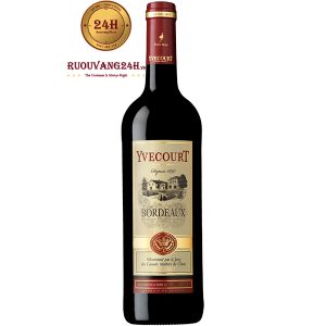 Rượu Vang Yvecourt Bordeaux Rouge