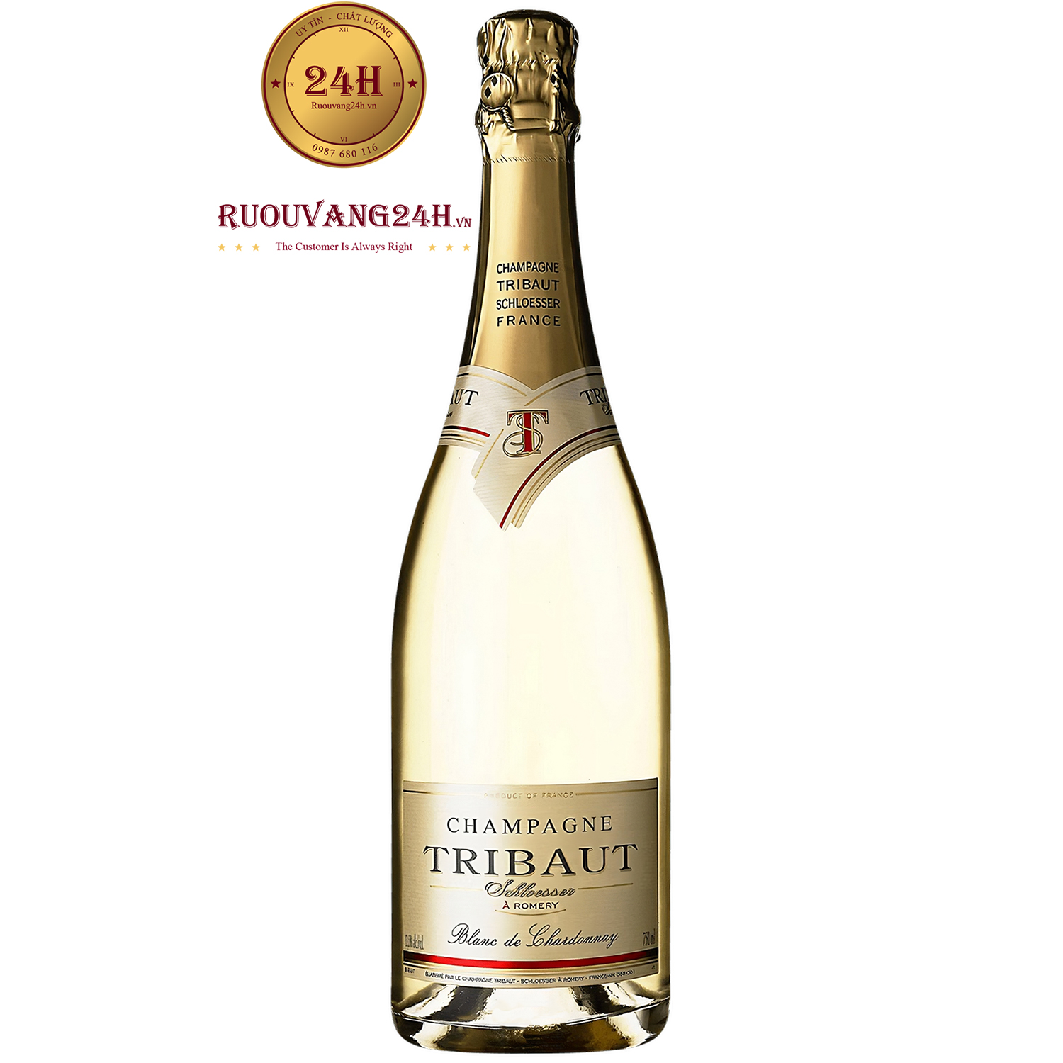 Rượu Champagne Tribaut Schloesser Blanc De Chardonnay