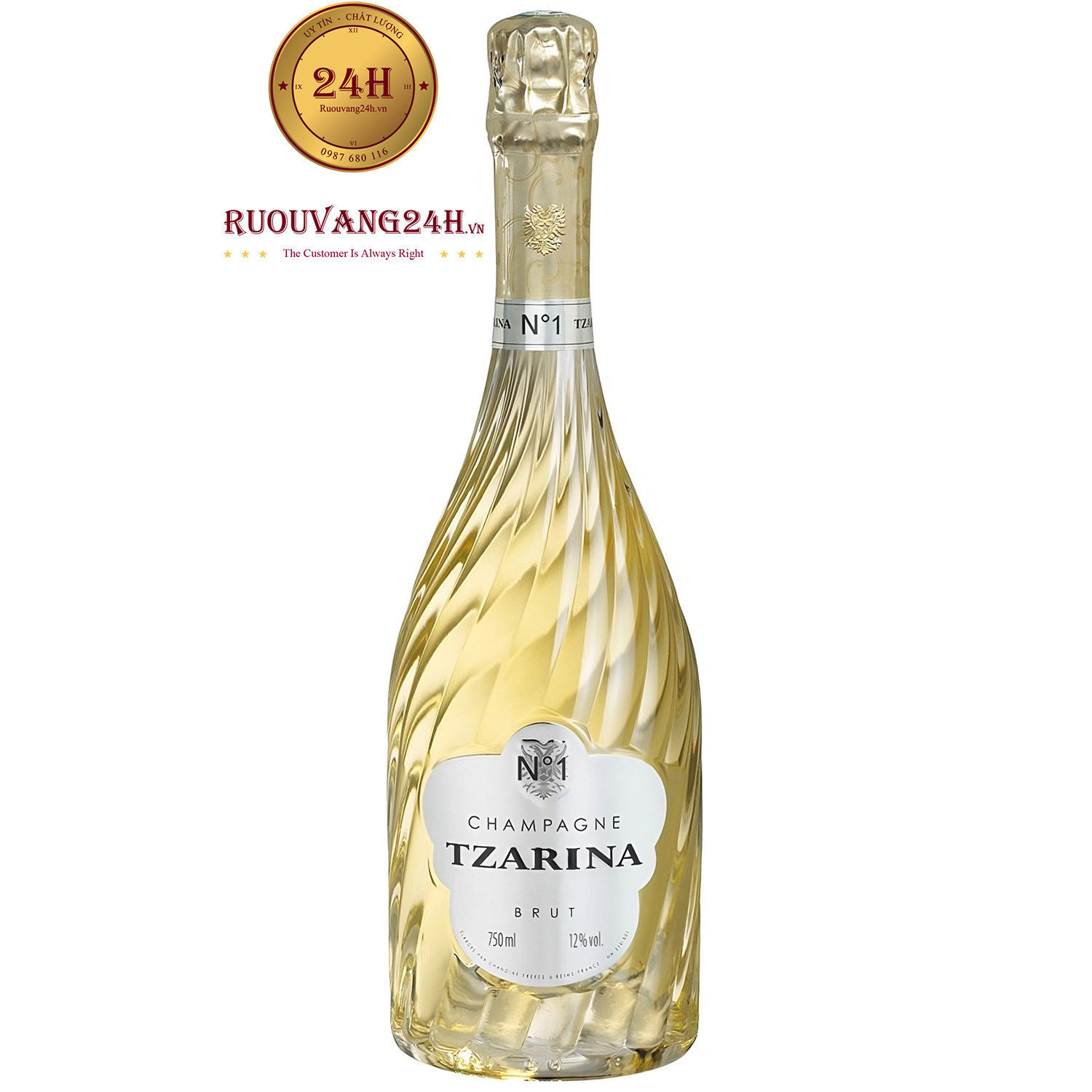 Rượu Champagne Tzarina Brut