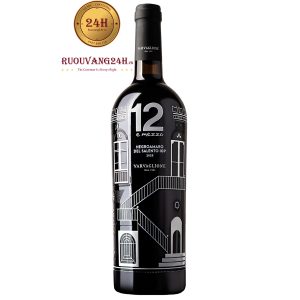 Rượu Vang 12 E Mezzo Masseria Negroamaro