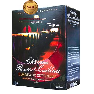 Rượu Vang Bịch Chateau Rousset Caillau
