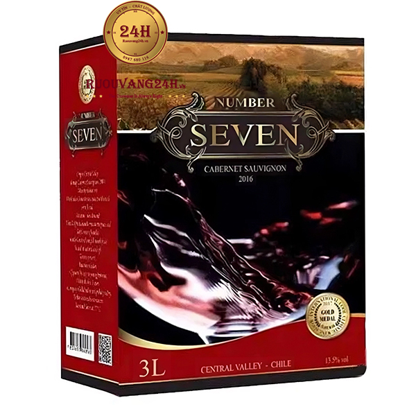 Rượu Vang Bịch Number Seven Cabernet Sauvignon