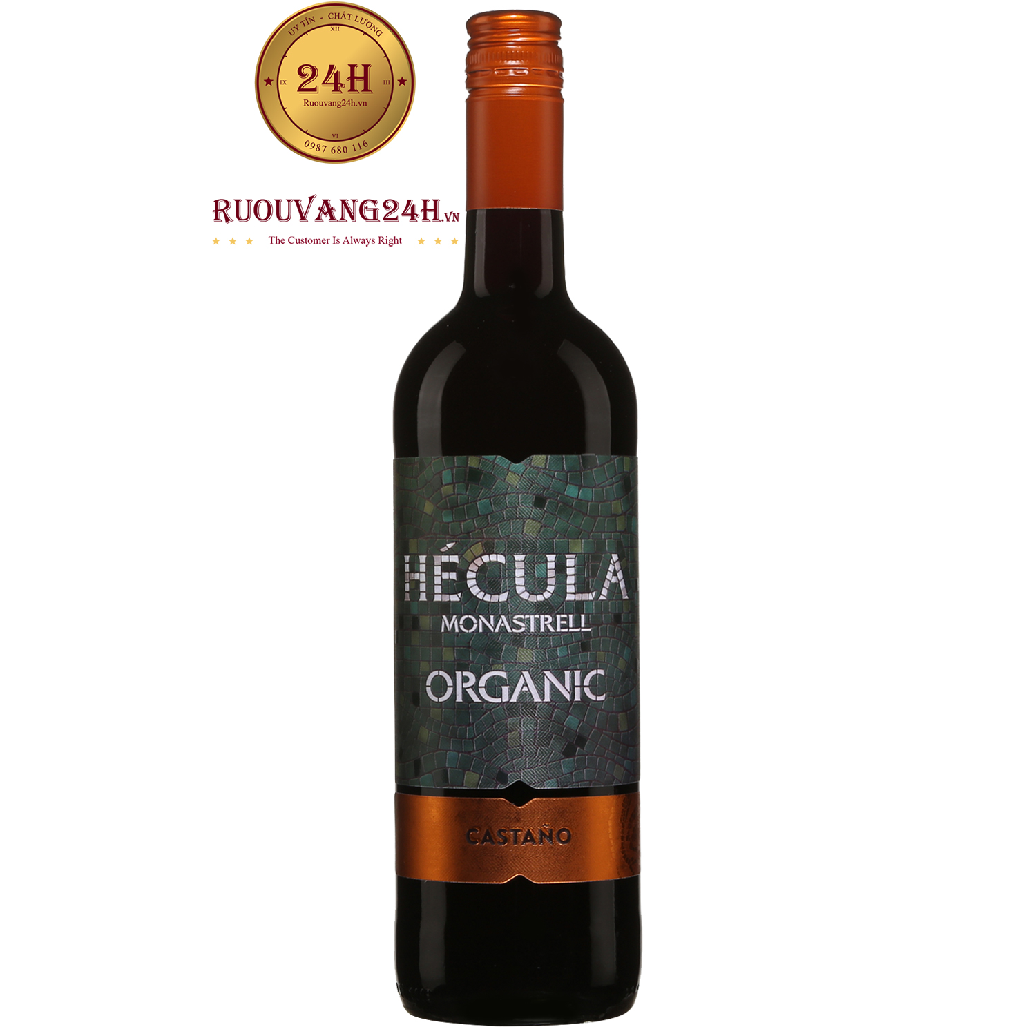 Rượu Vang Bodega Castano Hecula Organic Monastrell
