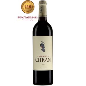 Rượu Vang Le Bordeaux De Citran Rouge