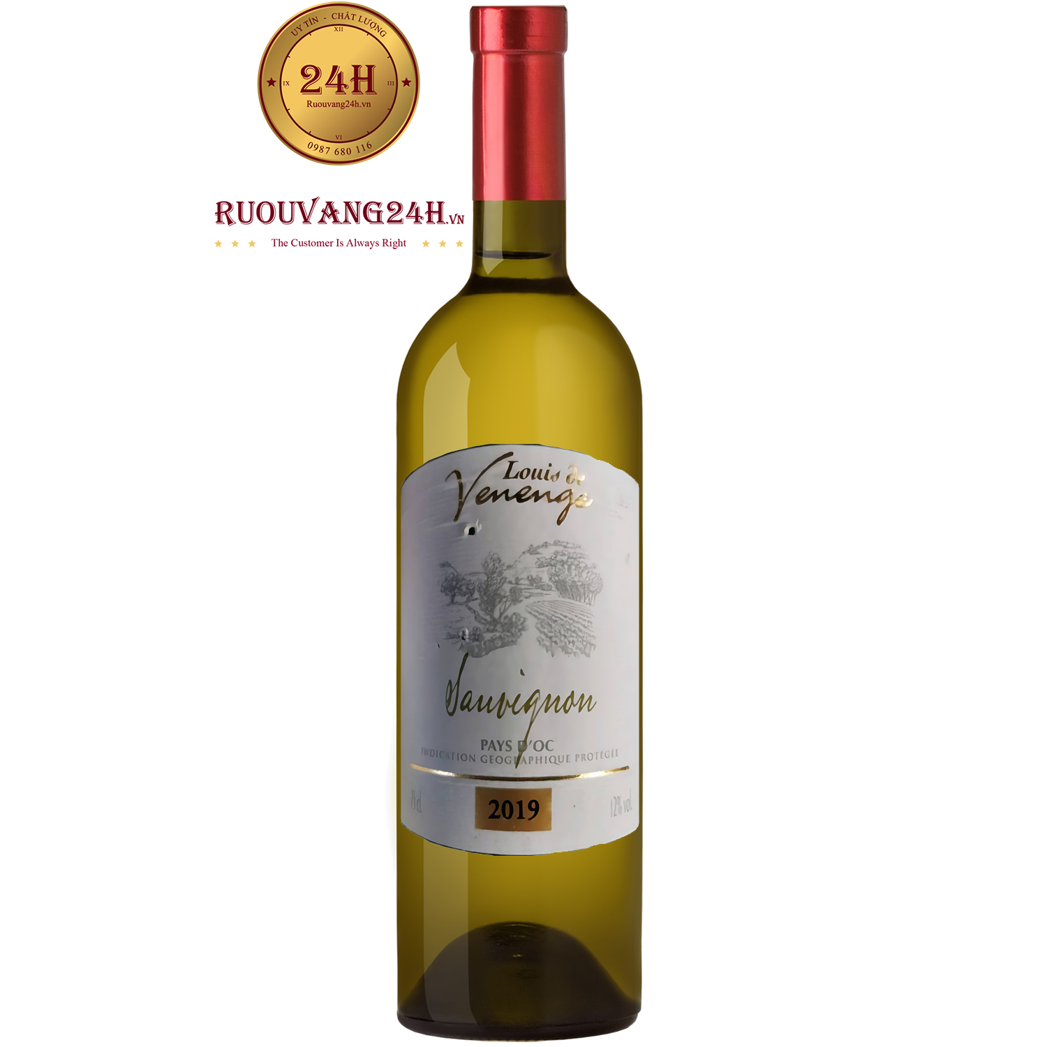 Rượu Vang Louis De Venenge Sauvignon Blanc