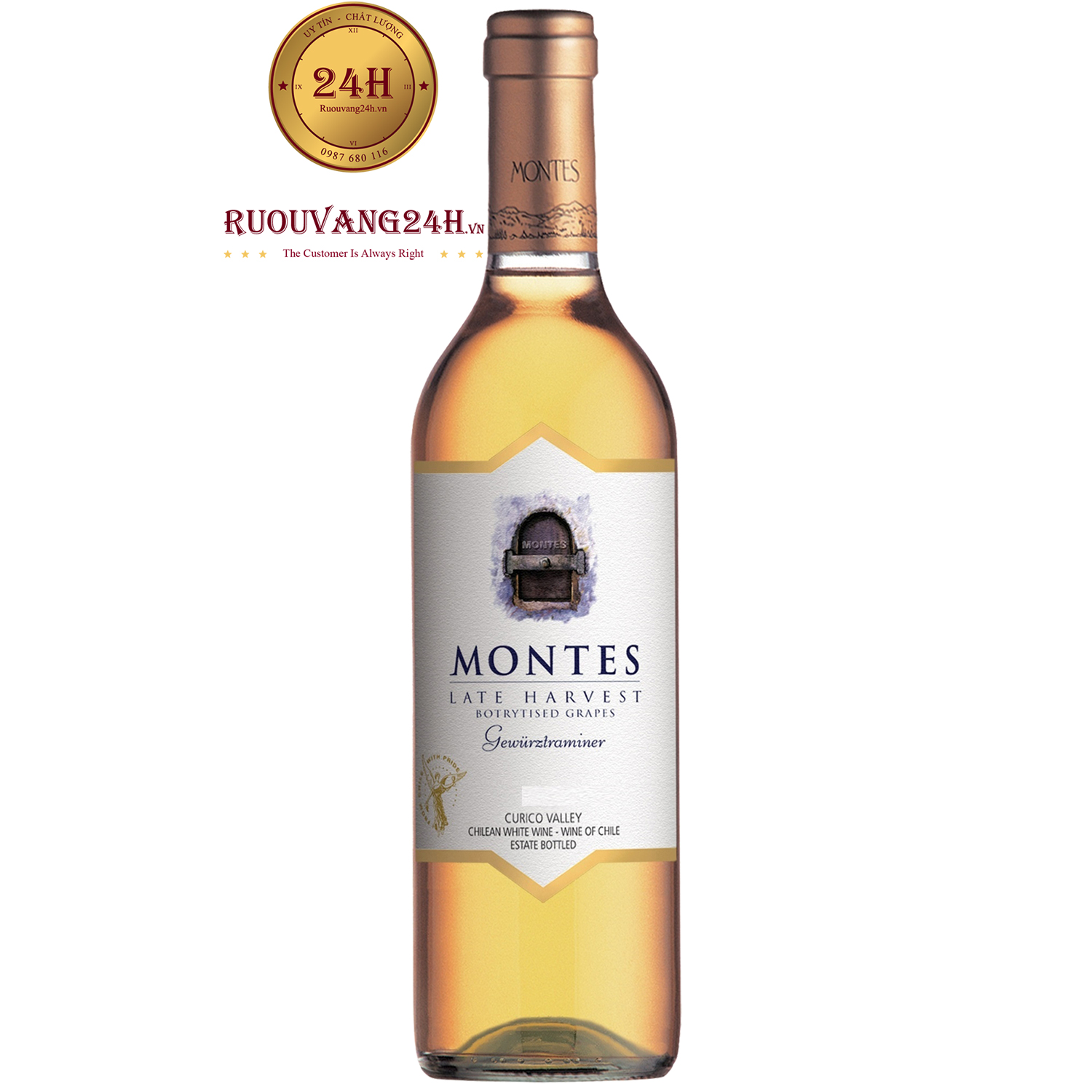 Rượu Vang Montes Late Harvest Gewurztraminer