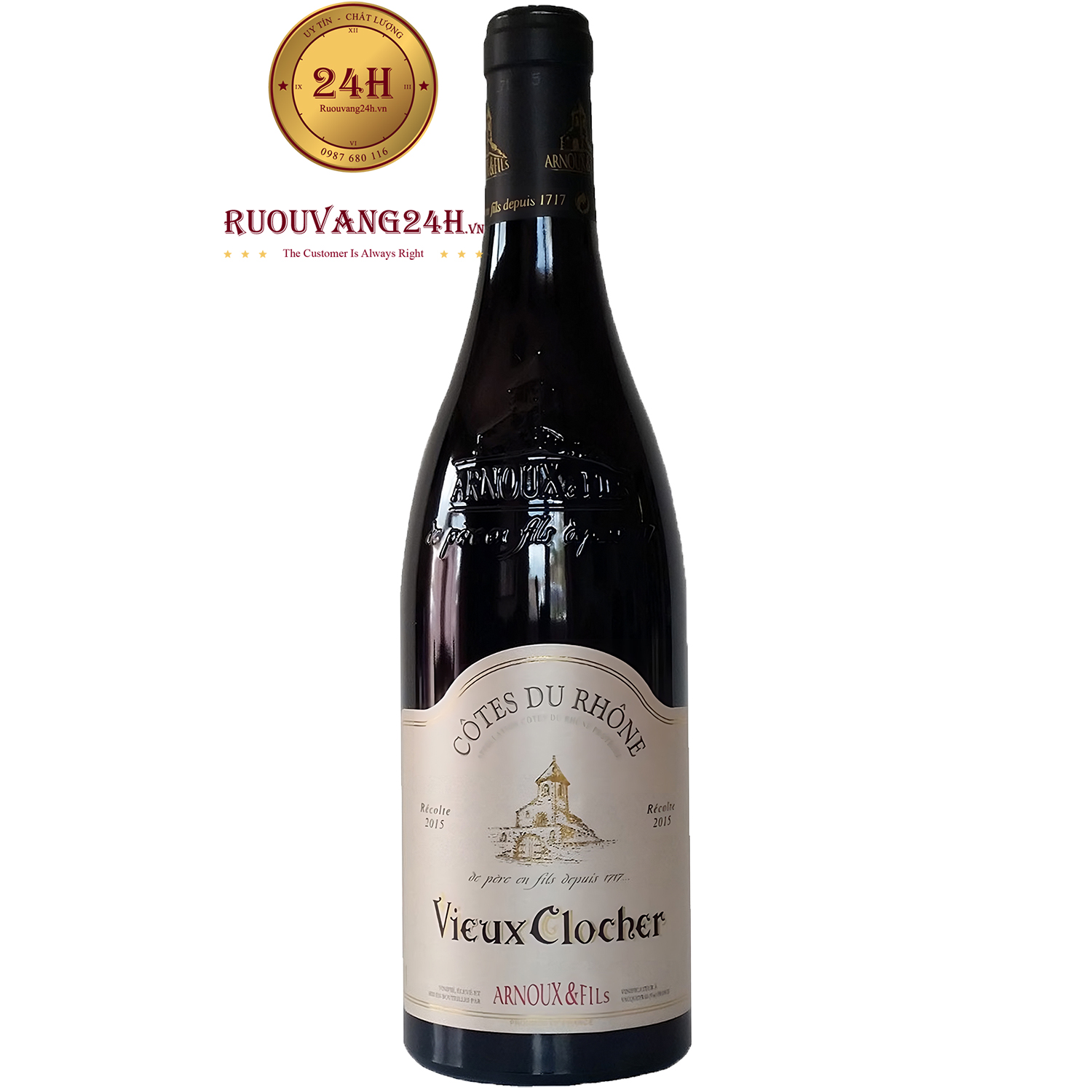 Rượu Vang Vieux Clocher Chateauneuf Du Pape