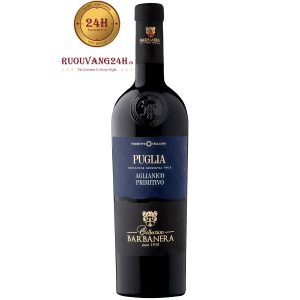 Rượu Vang Ý Barbanera Aglianico Primitivo Puglia