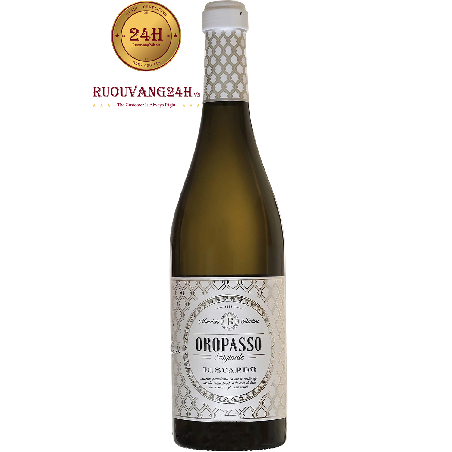Rượu Vang Biscardo Oropasso Garganega Chardonnay