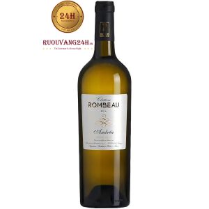 Rượu Vang Trắng Chateau Rombeau Andrea