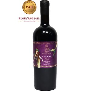 Rượu Vang Attanasio Syrene Primitivo Di manduria