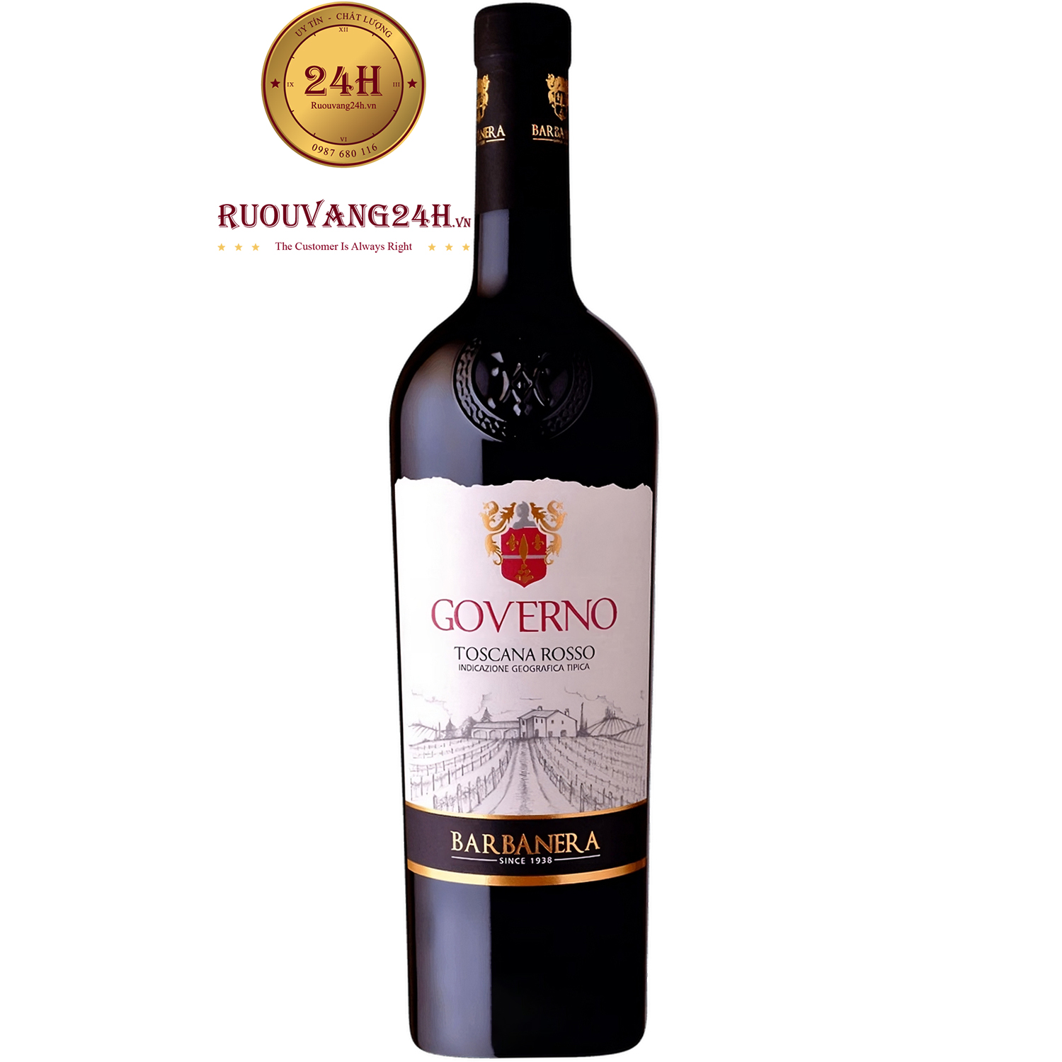Rượu Vang Barbanera Governo Toscana Rosso