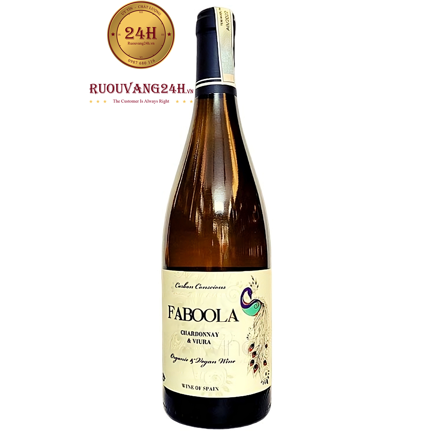 Rượu Vang Faboola Chardonnay & Viura
