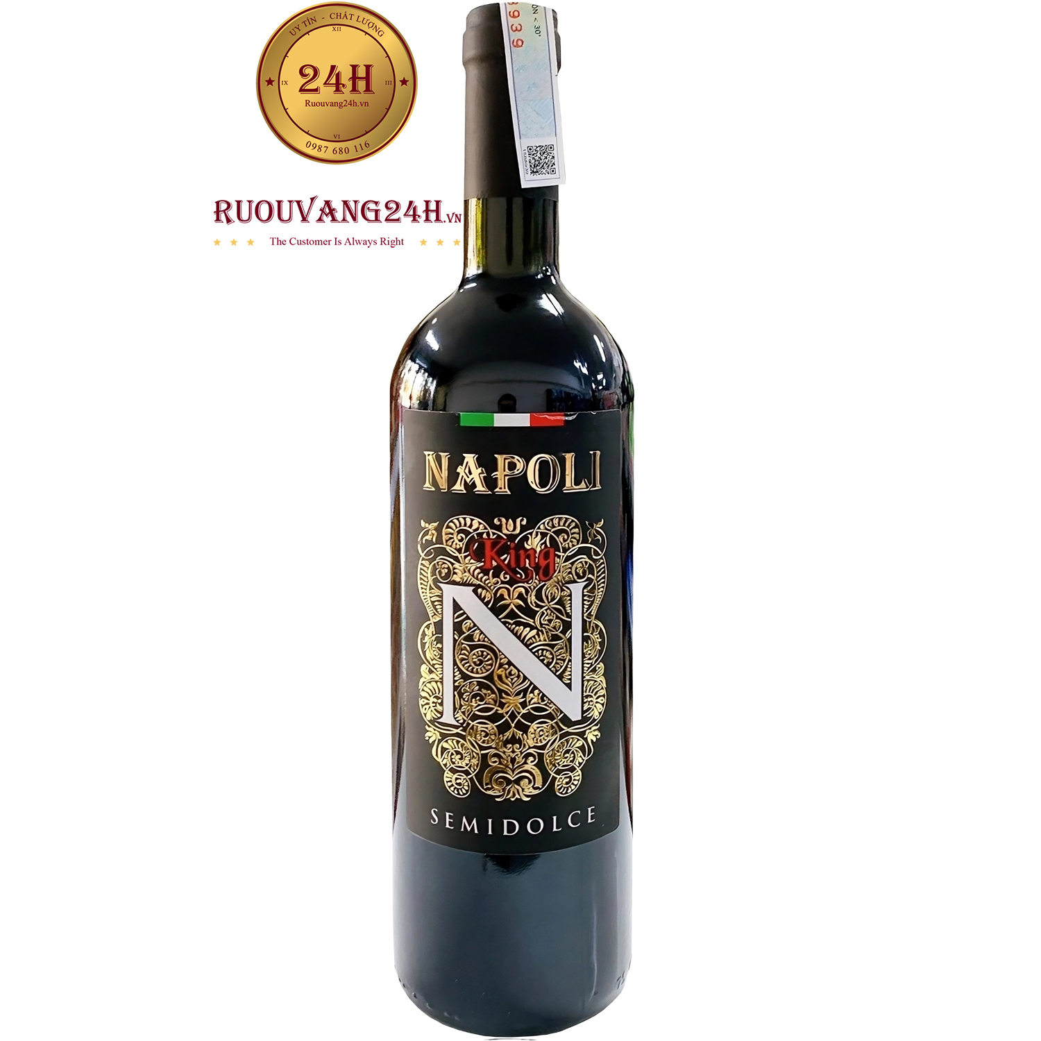 Rượu Vang Napoli King Semi Dolce