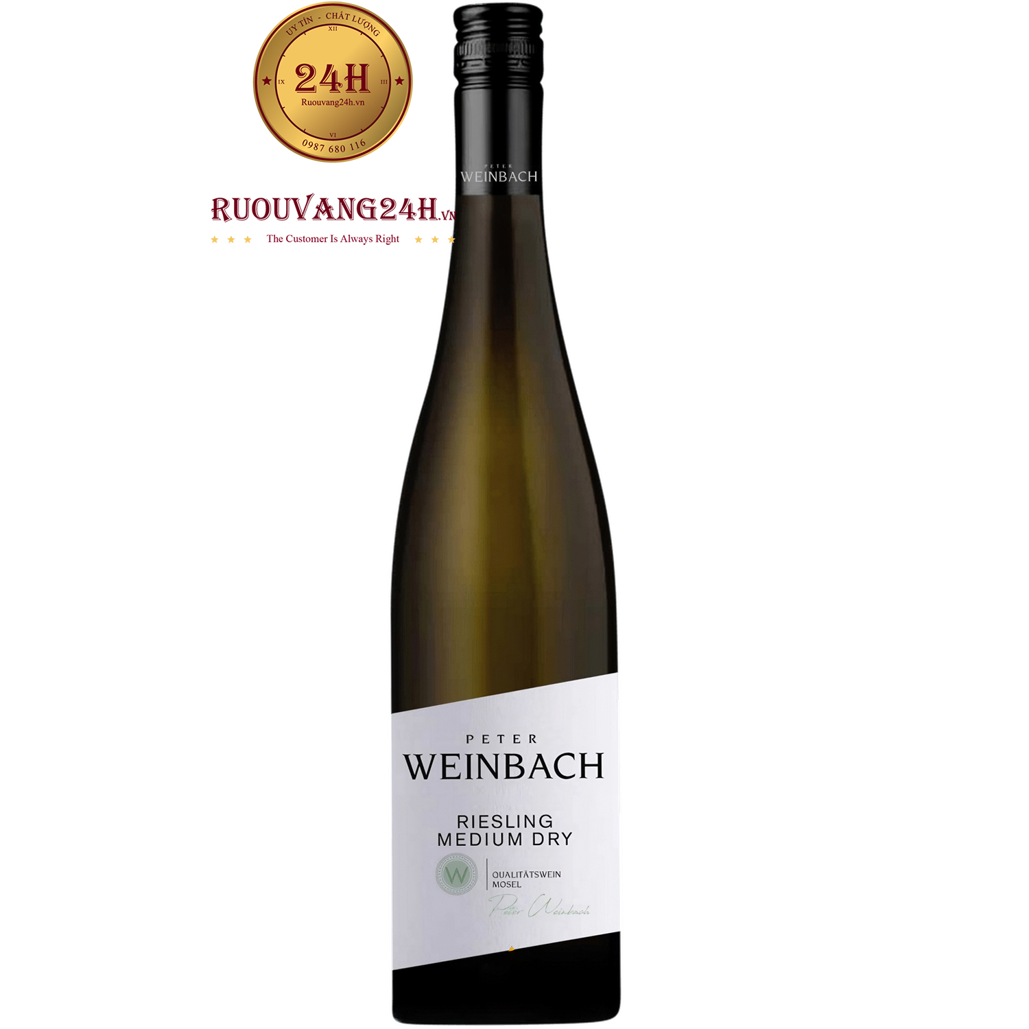 Rượu Vang Peter Weinbach Riesling Medium Dry