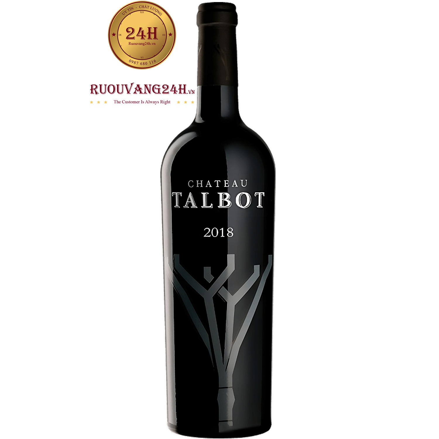 Rượu Vang Pháp Chateau Talbot 2018
