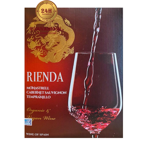 Rượu Vang Rienda Monastrell – Cabernet Sauvignon – Tempranillo