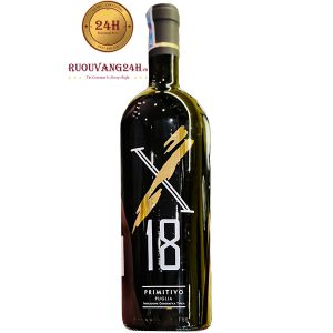 Rượu Vang X18 Primitivo Puglia