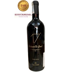 Rượu Vang Vallone Diciassette Gradi Appassimento 17 Độ